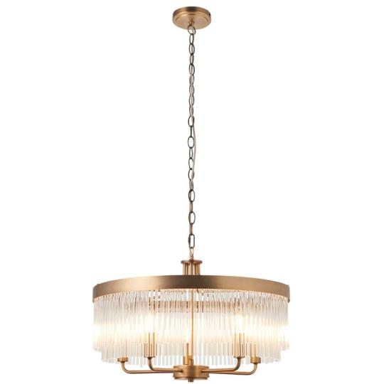 bronzovy okruhly krystal sklenena tyc svietidlo osvetlenie stredomorsky americky luxusny klasicky obciansky elegantny luxusny skleneny krystal obyvacka spalna chodba 23.jpg